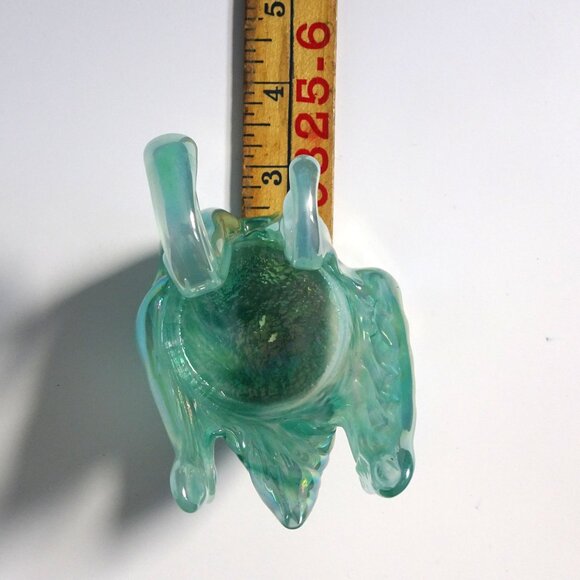 2 Headed Swan Bonboniere Chalet Chantili Glass - Picture 12 of 15